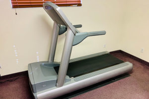 treadmill in the fitness center