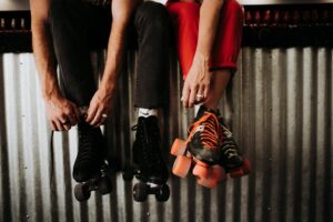Roller skating rink at Classic Skating in St. George, Utah